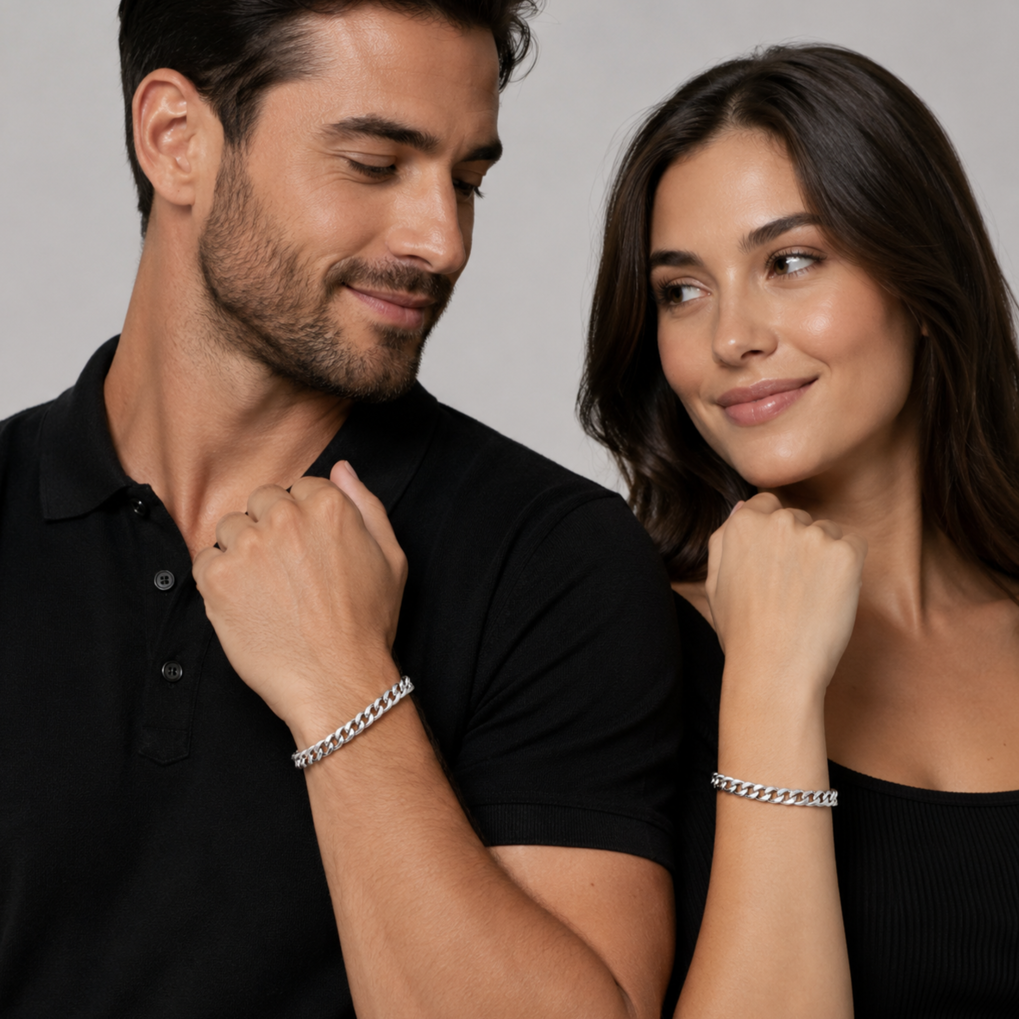 Stainless Steel Cuban Link Adjustable Bracelet | Non-Tarnish Bracelet