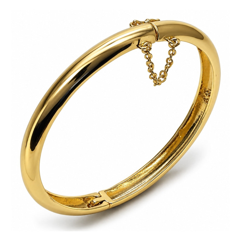 Oro Laminado Individual Bangle, Gold Filled Style Polished, Golden Finish