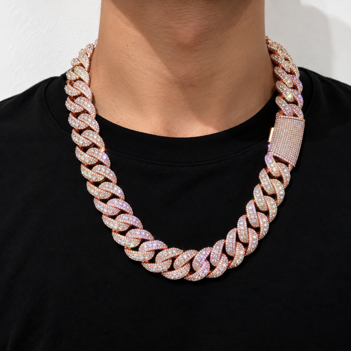 22mm Cuban Chain Necklace