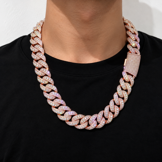 22mm Cuban Chain Necklace