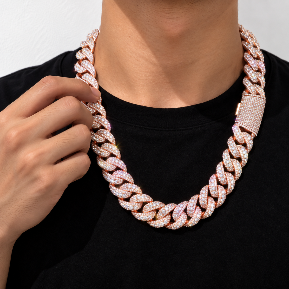 22mm Cuban Chain Necklace