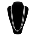 24" 3.5mm 316 Stainless Steel Rope Chain Necklace - Durable & Tarnish-Resistant