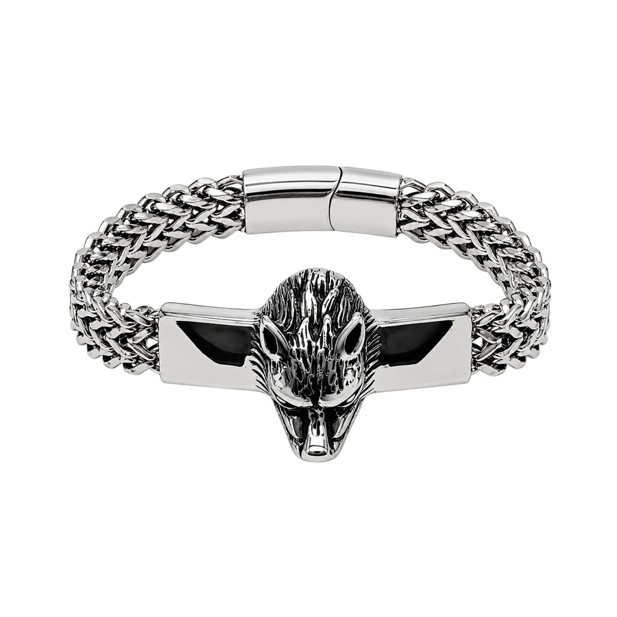 Animal Skull Bracelet – Affordable Stainless Steel Men's Bracelet – Bracelet by Sloop Jewelry