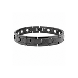 Black Stainless Steel Magnetic Bracelet for Men – Modern, Strong & Comfortable