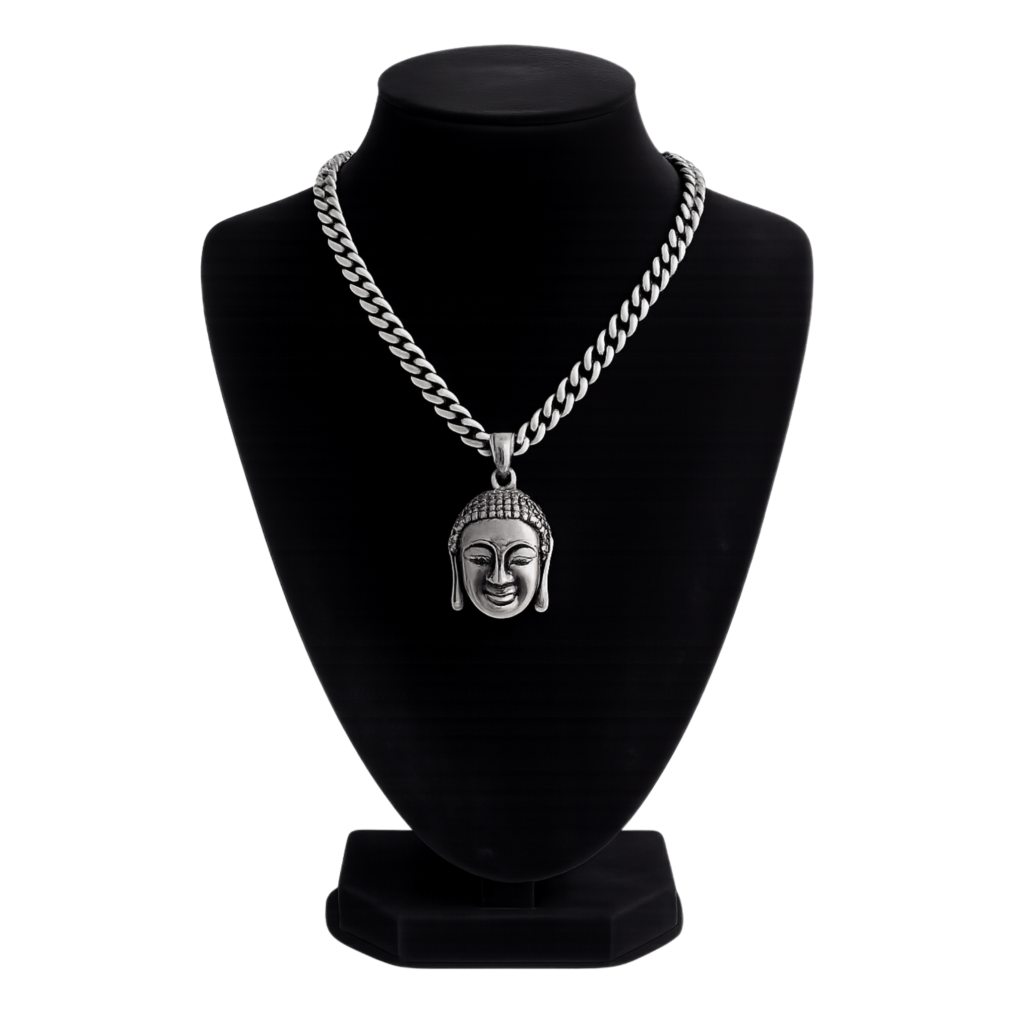 Buddha Charm Pendant Chain Necklace