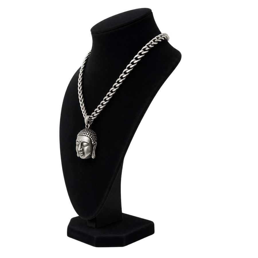 Buddha Charm Pendant Chain Necklace – alternate view 2 | Sloop Jewelry – alternate view