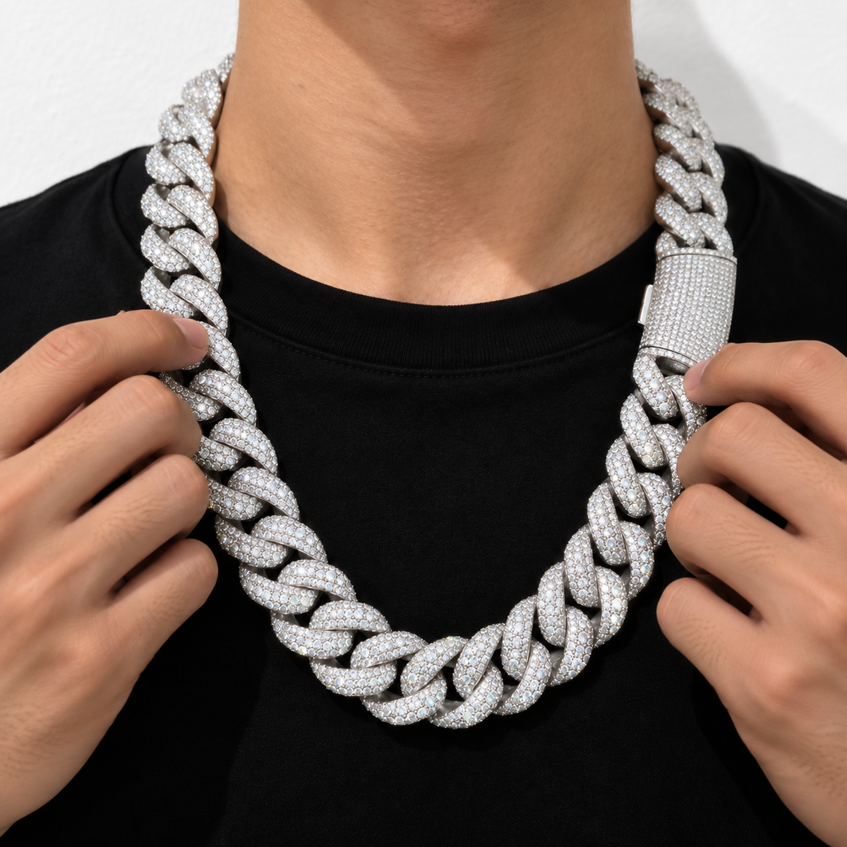 22mm Cuban Chain Necklace