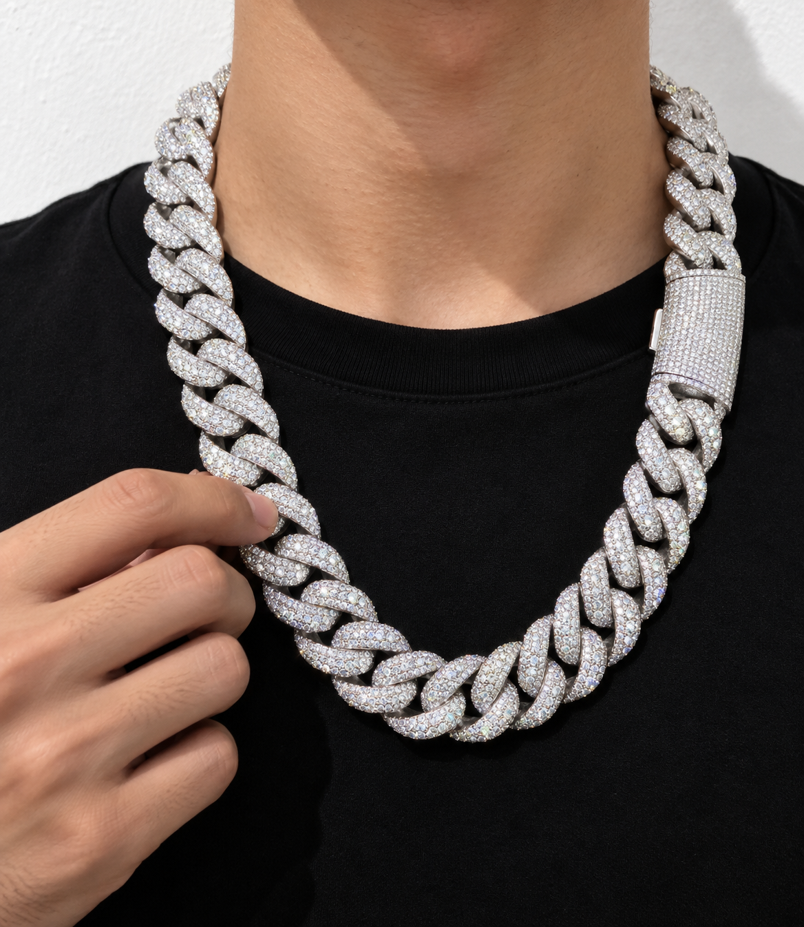 22mm Cuban Chain Necklace