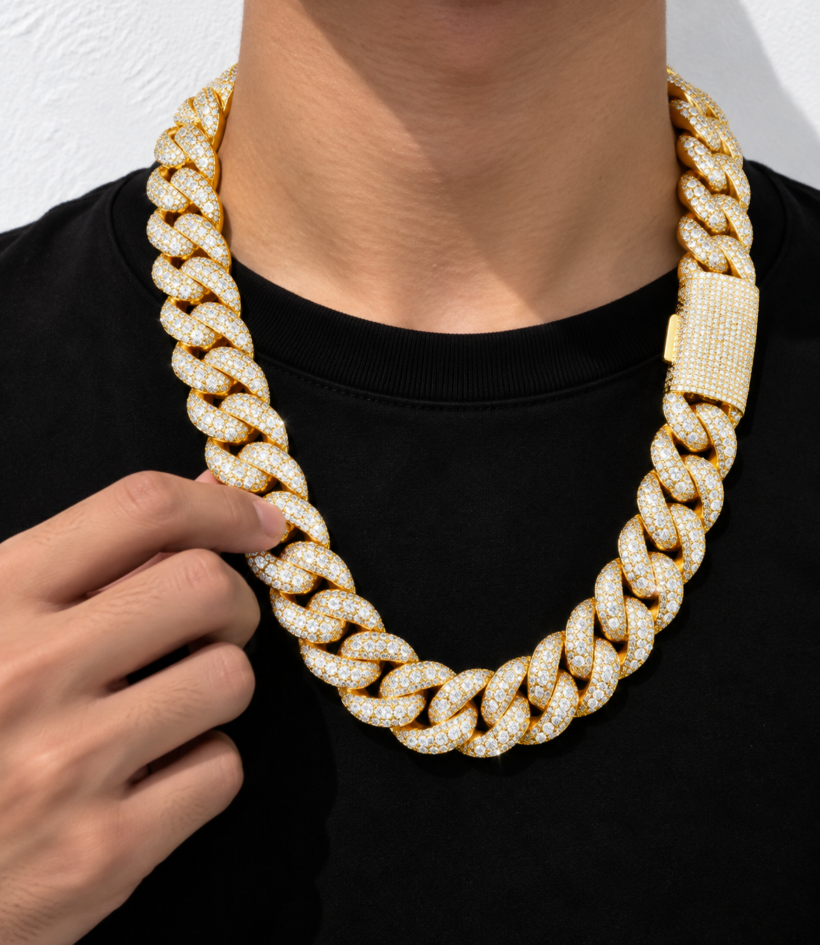 22mm Cuban Chain Necklace