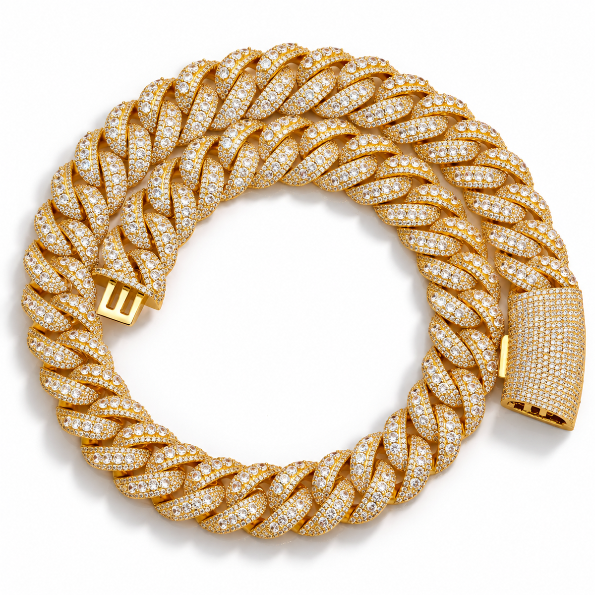 22mm Cuban Chain Necklace