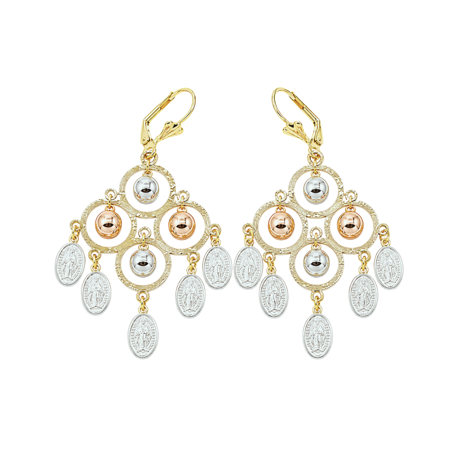Crystal Chandelier Earrings – Elegant Gold Drop Earrings Under $50 – Earrings by Sloop Jewelry