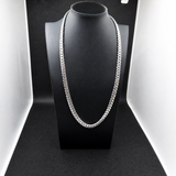 NEW 22" 9mm Solid 950 Silver Handmade Cuban Necklace for Men – Heavy Miami Style Chain
