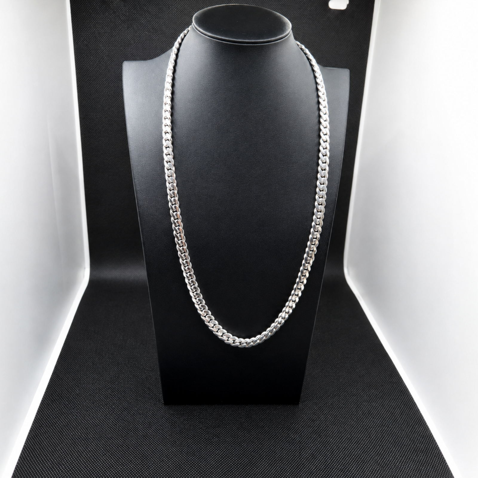 NEW 22" 9mm Solid 950 Silver Handmade Cuban Necklace for Men – Heavy Miami Style Chain