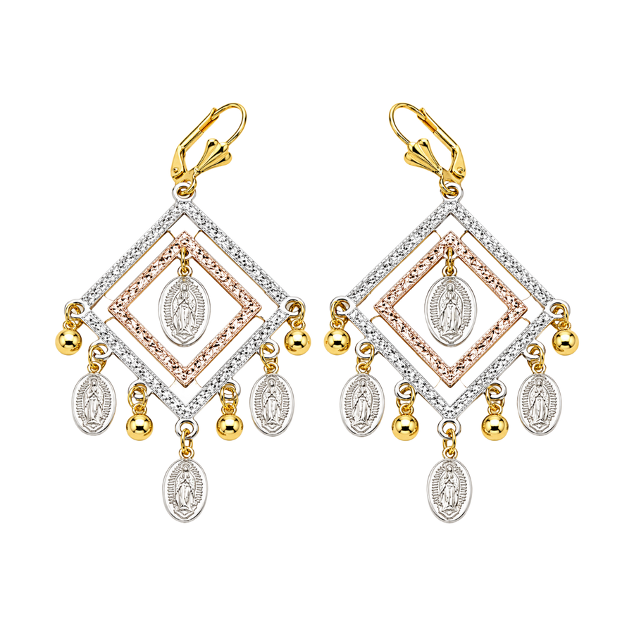 NEW Non-Tarnish Diamond Dangle Earrings – Crystal Drop Earrings… – Earrings by Sloop Jewelry