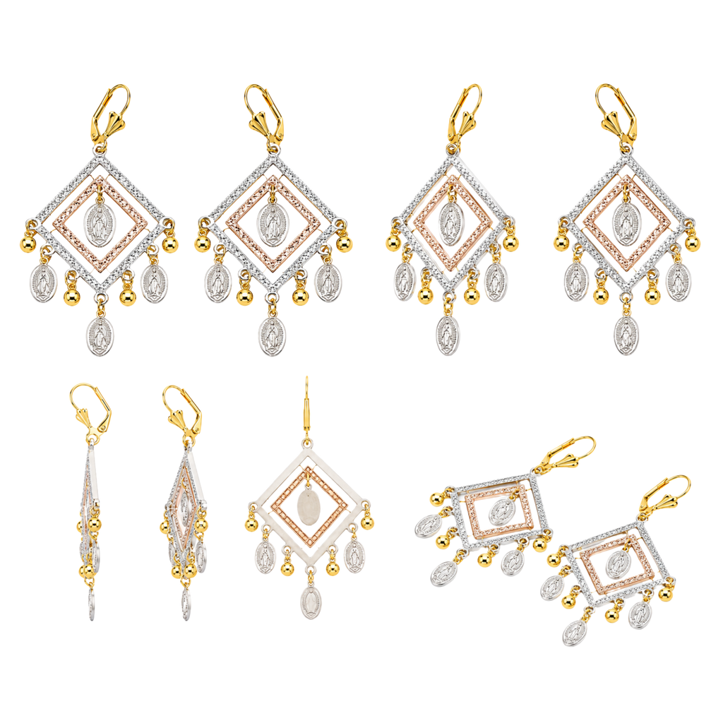 NEW Non-Tarnish Diamond Dangle Earrings – Crystal Drop Earrings Under $30