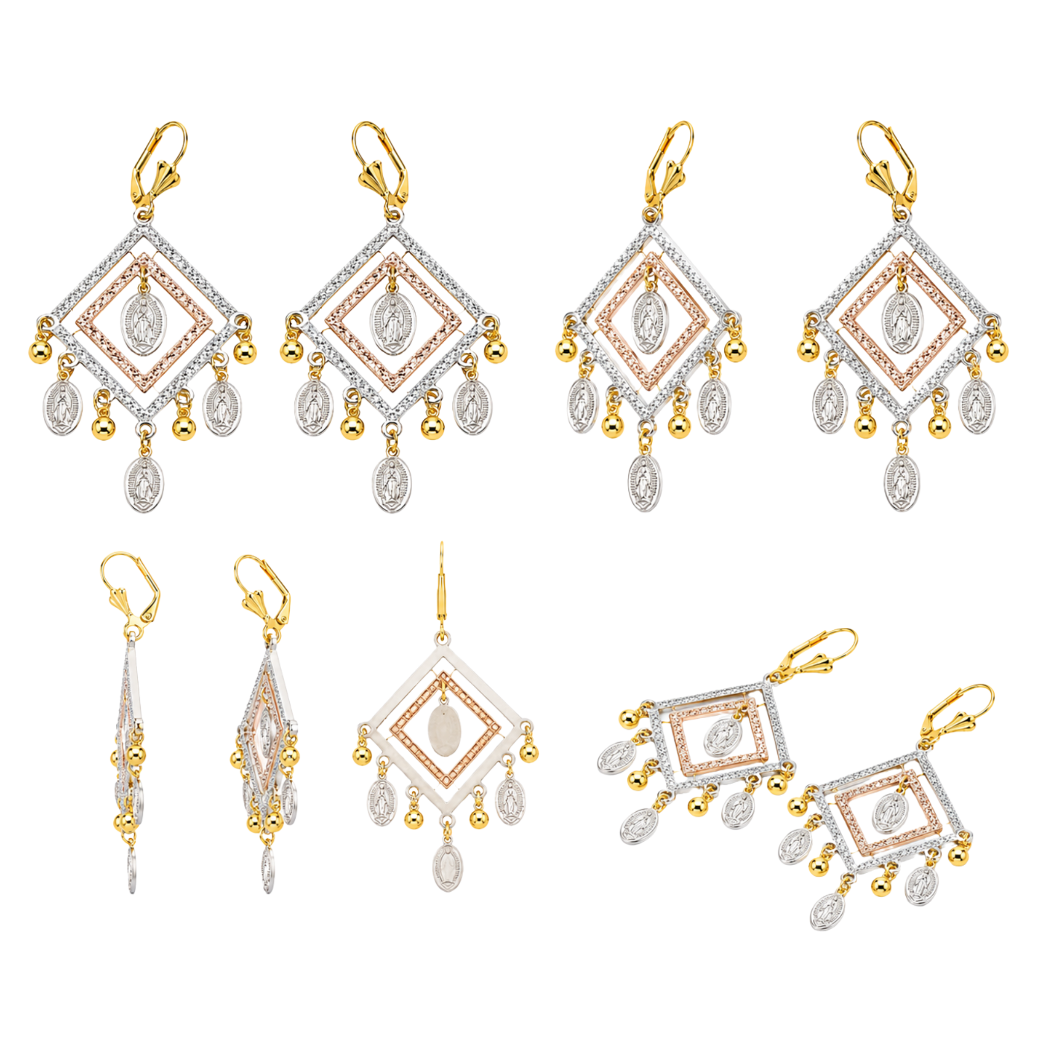 NEW Non-Tarnish Diamond Dangle Earrings – Crystal Drop Earrings Under $30