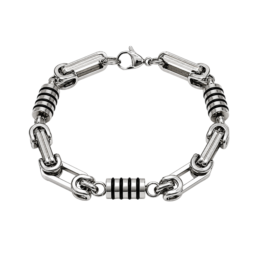 NEW Non-Tarnish Dual Tone Chain Bracelet – Stainless Steel Link… – Bracelet by Sloop Jewelry