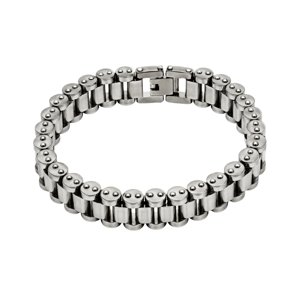 Executive Link Bracelet – Non-Tarnish Stainless Steel Men's Link Bracelet