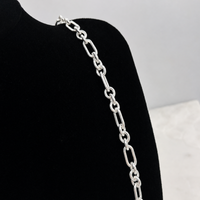 NEW 20" 8mm 14K Gold Filled Figaro Necklace for Men – Classic Gold Chain thumbnail 3