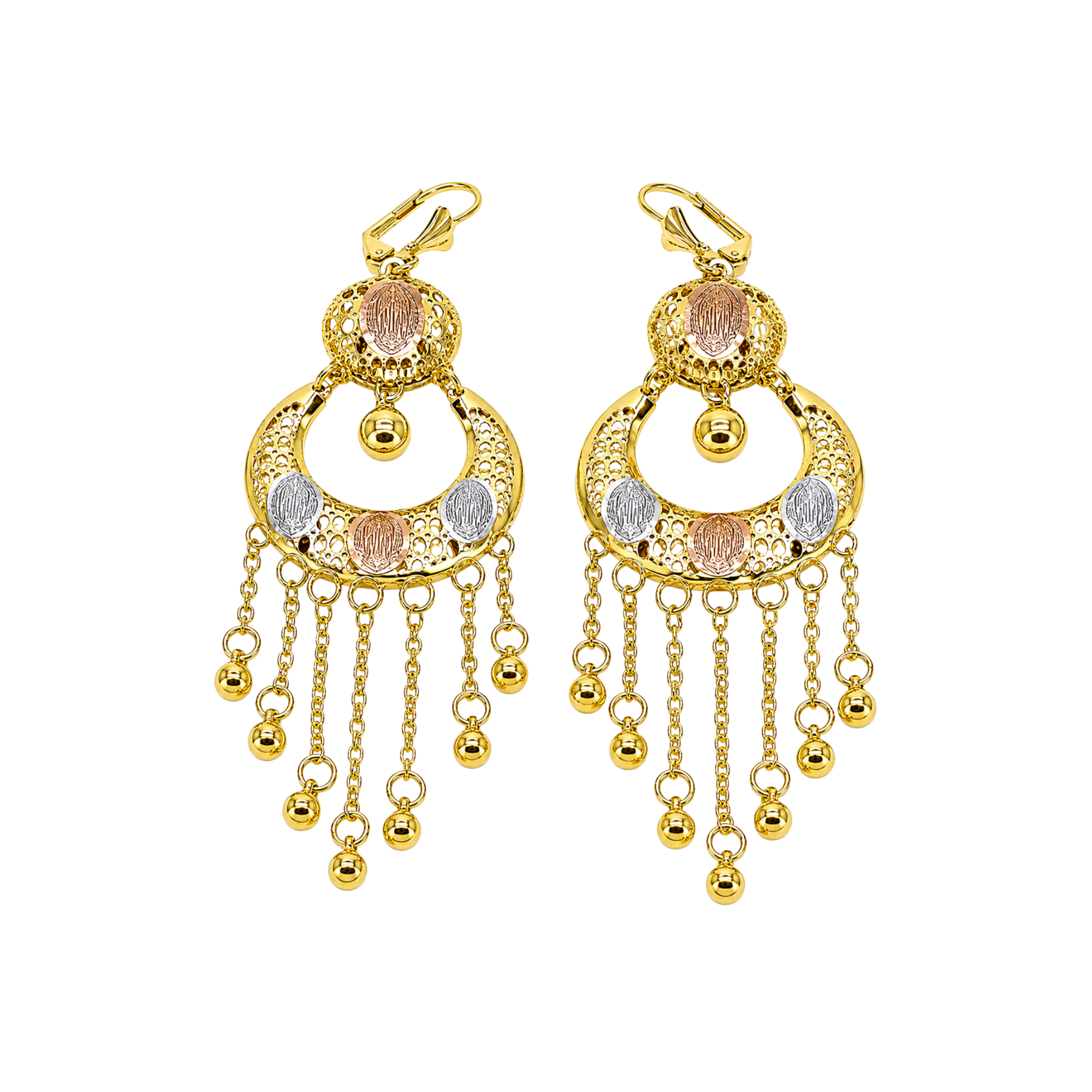 Non-Tarnish Golden Fringe Earrings – Elegant Gold Dangle Earrings Under $30