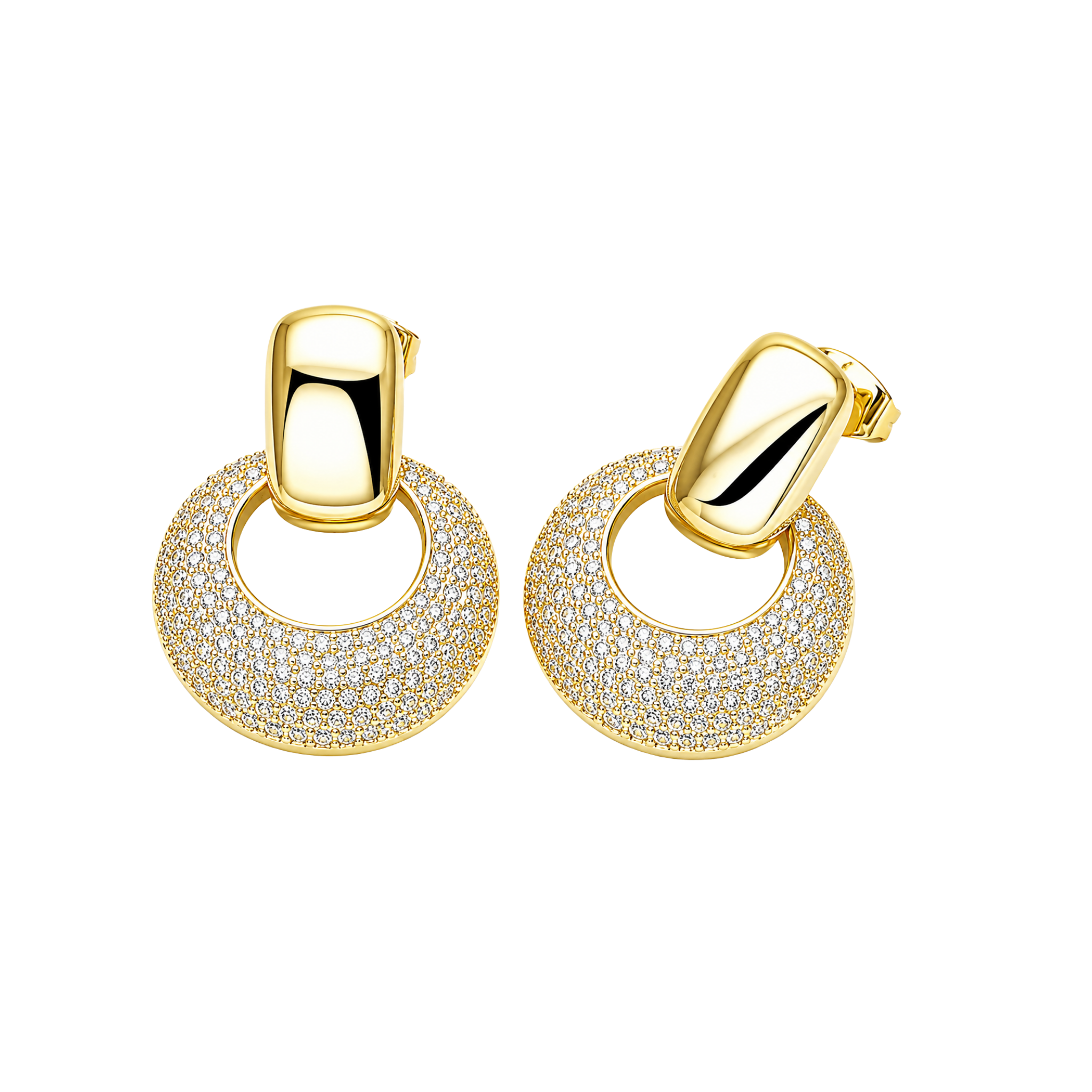 NEW Halo Earrings – Non Tarnish Everyday Hoop Earrings FREE SHIPPING