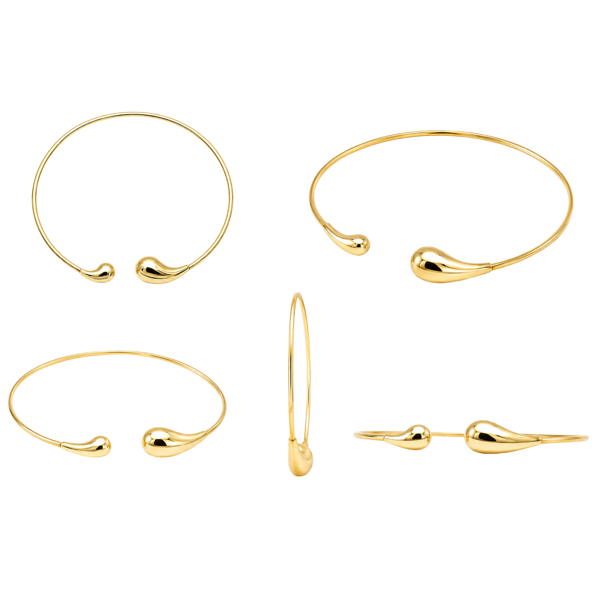 NEW Non-Tarnish Minimal Drop Necklace