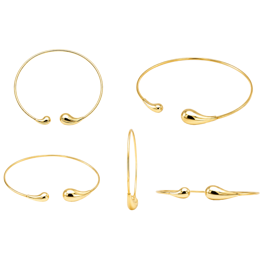 NEW Non-Tarnish Minimal Drop Necklace – alternate view 2 | Sloop Jewelry – alternate view