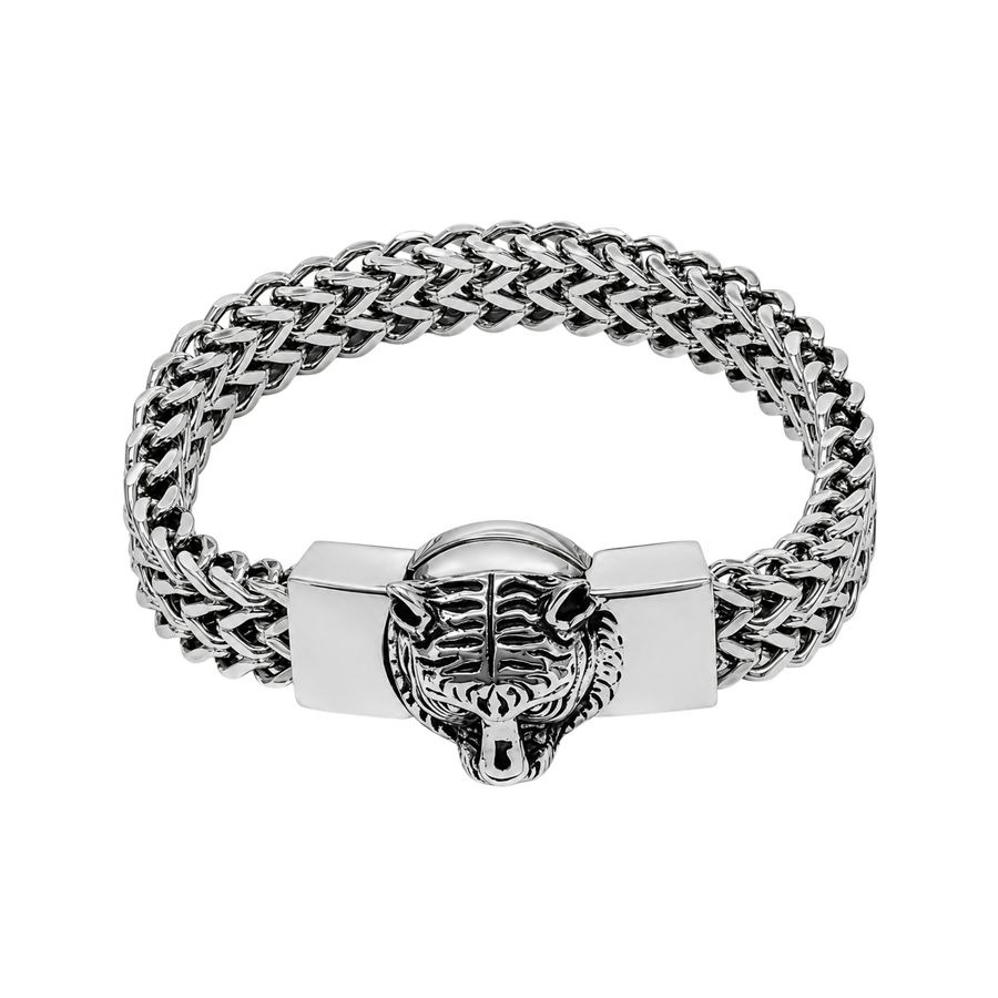 Pharaoh Head Bracelet – Affordable Non-Tarnish Stainless Steel Men's… – Bracelet by Sloop Jewelry
