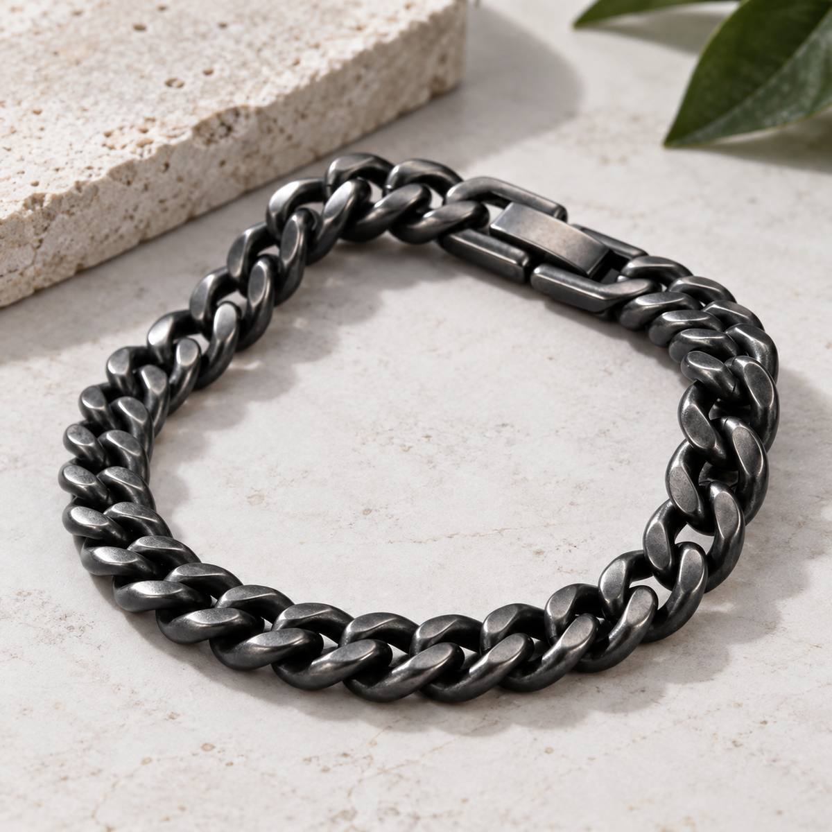 Retro Cuban Link Stainless Steel Bracelet