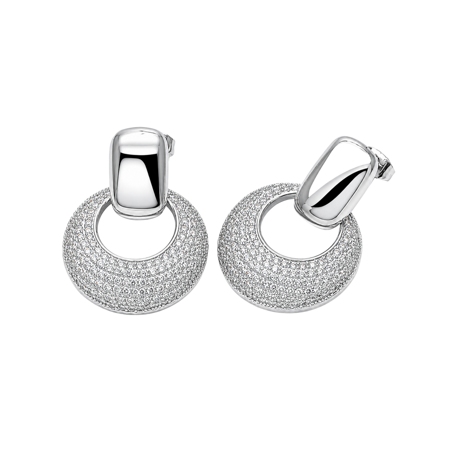 NEW Halo Earrings – Non Tarnish Everyday Hoop Earrings FREE SHIPPING – Earrings by Sloop Jewelry
