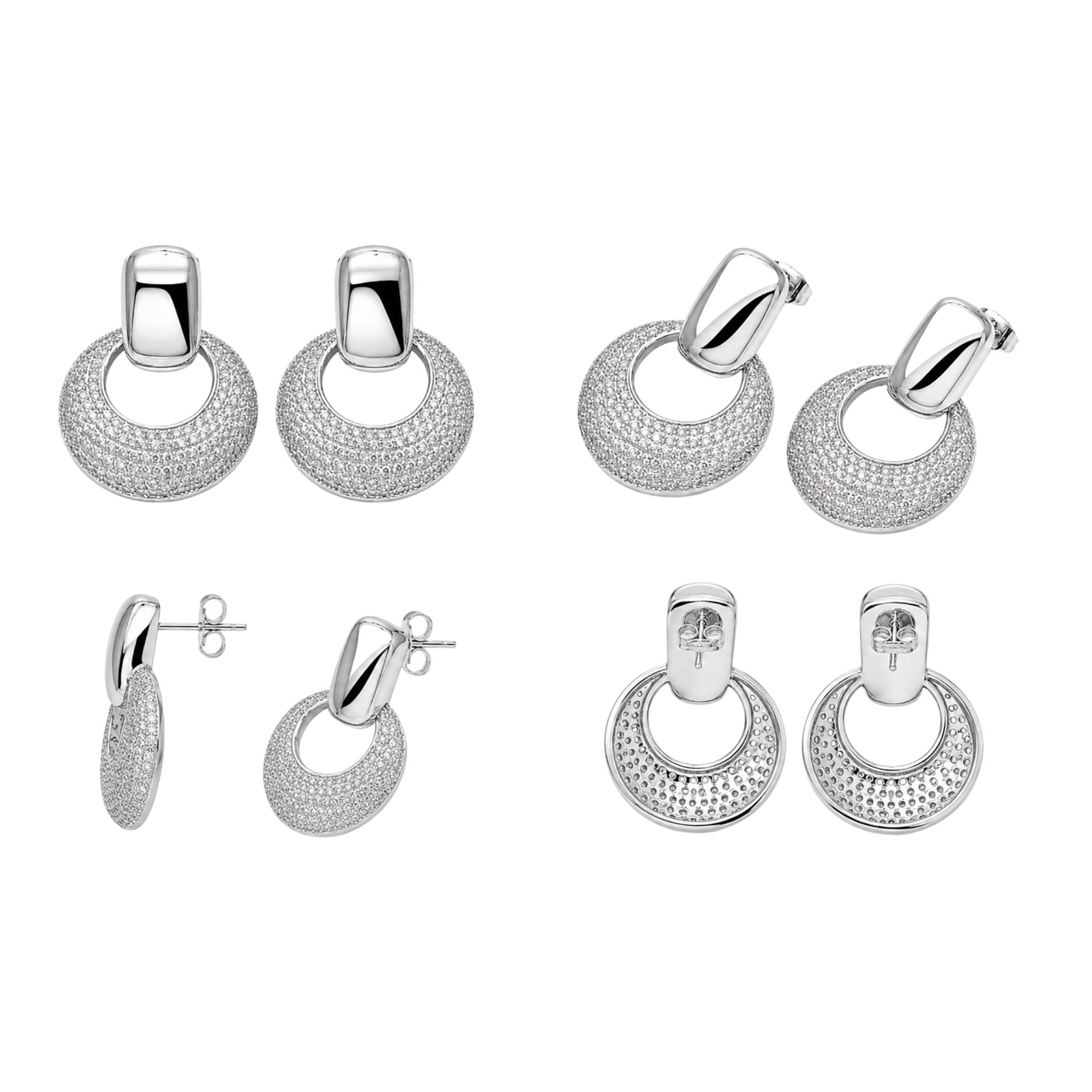 NEW Halo Earrings – Non Tarnish Everyday Hoop Earrings FREE SHIPPING