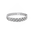 Stainless Steel Bracelet with Clear CZ Stones | Non-Tarnish Tennis Style Bracelet