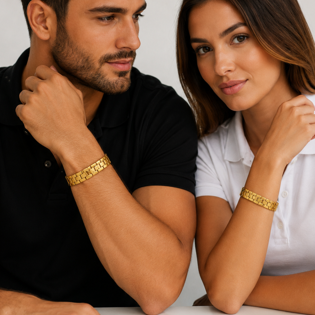 Stainless Steel Gold PVD Cuban Link Bracelet | Non-Tarnish Gold Bracelet