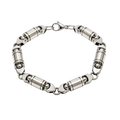 Titan Gear Bracelet – Affordable Two-Tone Stainless Steel Bracelet for Men